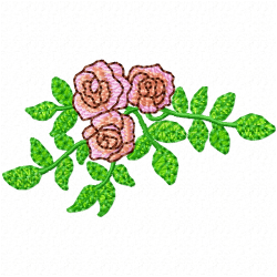 Flowers Embroidery Design 5 Flowers Embroidery Design 5